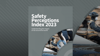 Cover of Safety Perceptions Index 2023 report