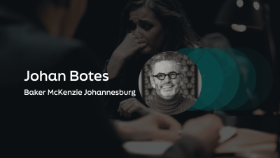 A banner image of Johan Botes, the article's author.