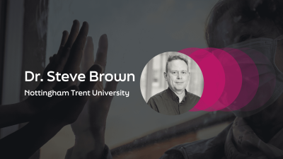 A banner image of Dr. Steve Brown, the article's author.