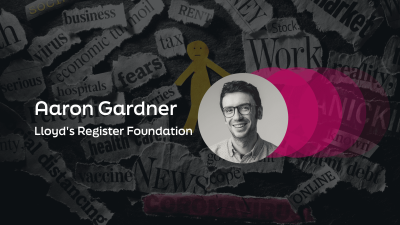 A banner image of Aaron Gardner, the article's author.