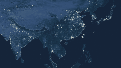 An image of the world's digital hotspots