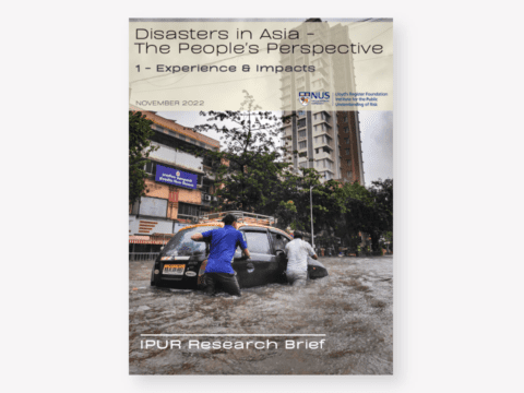 IPUR - Disasters in Asia Report Cover: Chapter 1